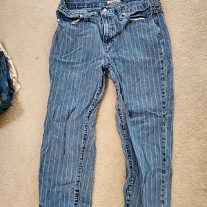 Madewell Striped Jeans Size 32